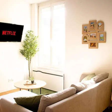 Summer - Centre-ville Gare - Spacieux - Netflix شقة *